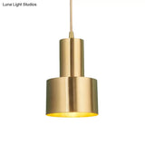 Brass Finish Mini Grenade Iron Pendulum Pendant Light – Postmodern Single Lighting Fixture