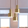 Brass Finish Mini Grenade Iron Pendulum Pendant Light – Postmodern Single Lighting Fixture