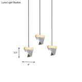 Brass Multi-Ceiling Light Kit With Beveled Crystal And Led