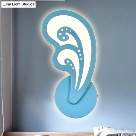 Candy Colored Cartoon Sconce Lamp For Childs Bedroom Stair Wall