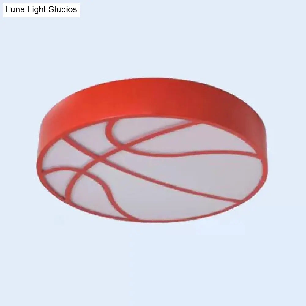 Cartoon Basketball Ceiling Lamp For Baby’s Room And Hallway