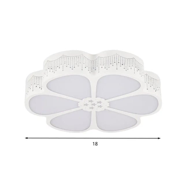Cartoon Flower Led Ceiling Light For Kindergarten