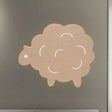 Cartoon Led Wall Lamp For Kids Bedroom With Felt Sheep Pine Tree And Airship - Available In Pink