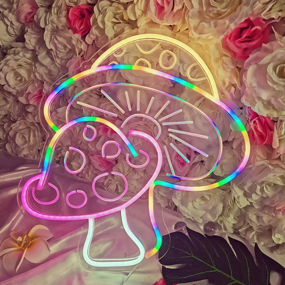 Cartoon Shape Led Wall Night Light For Bedroom - Festive White Plastic Decorative Lighting /
