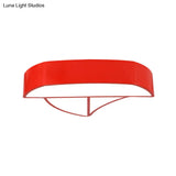 Cartoon Ship Led Ceiling Flush Mount Light For Nursing Room Or Kitchen