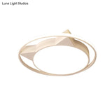 Cat Shaped Ceiling Light For Bedroom Décor - Animal Design Acrylic Flush Mount