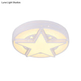 Children’s Bedroom Starry Sky Flush Mount Ceiling Light