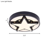 Children’s Bedroom Starry Sky Flush Mount Ceiling Light