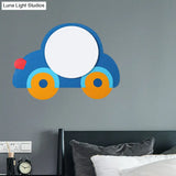 Children’s Led Ceiling Mount Light With Wooden Cartoon Pattern - Ideal For Kindergarten