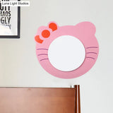 Children’s Led Ceiling Mount Light With Wooden Cartoon Pattern - Ideal For Kindergarten