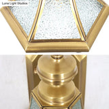 Clear/Textured White/Cream Glass Gourd Sconce Lamp - Bedside Wall Lighting Fixture