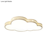 Cloud - Themed Kid Bedroom Acrylic Art Deco Flush Mount Ceiling Light