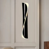 Colonial Twisted Iron Wall Sconce - 21.5 Or 31 Wide 2 Bulbs Black/White Lamp Black /
