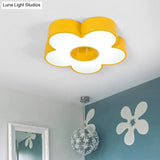 Colorful Acrylic Flower Led Ceiling Light For Kindergarten
