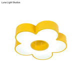 Colorful Acrylic Flower Led Ceiling Light For Kindergarten