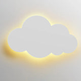 Colorful Cloud Macaroon Wall Light - Bedroom Acrylic Shade Lamp White / 8.5