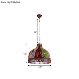 Colorful Metal Pendant Chandelier With Multiple Bulb Options 14.5/17/23.5 Width