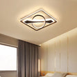 Contemporary Acrylic Ceiling Light: Led Flush Mount Lamp In Warm/White Light Square/Rectangular