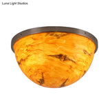 Contemporary Bedroom Flush Mount Ceiling Light
