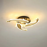 Contemporary Crystal Ceiling Light Fixture Spiral Flush Design For Bedrooms 3 / Brass Warm