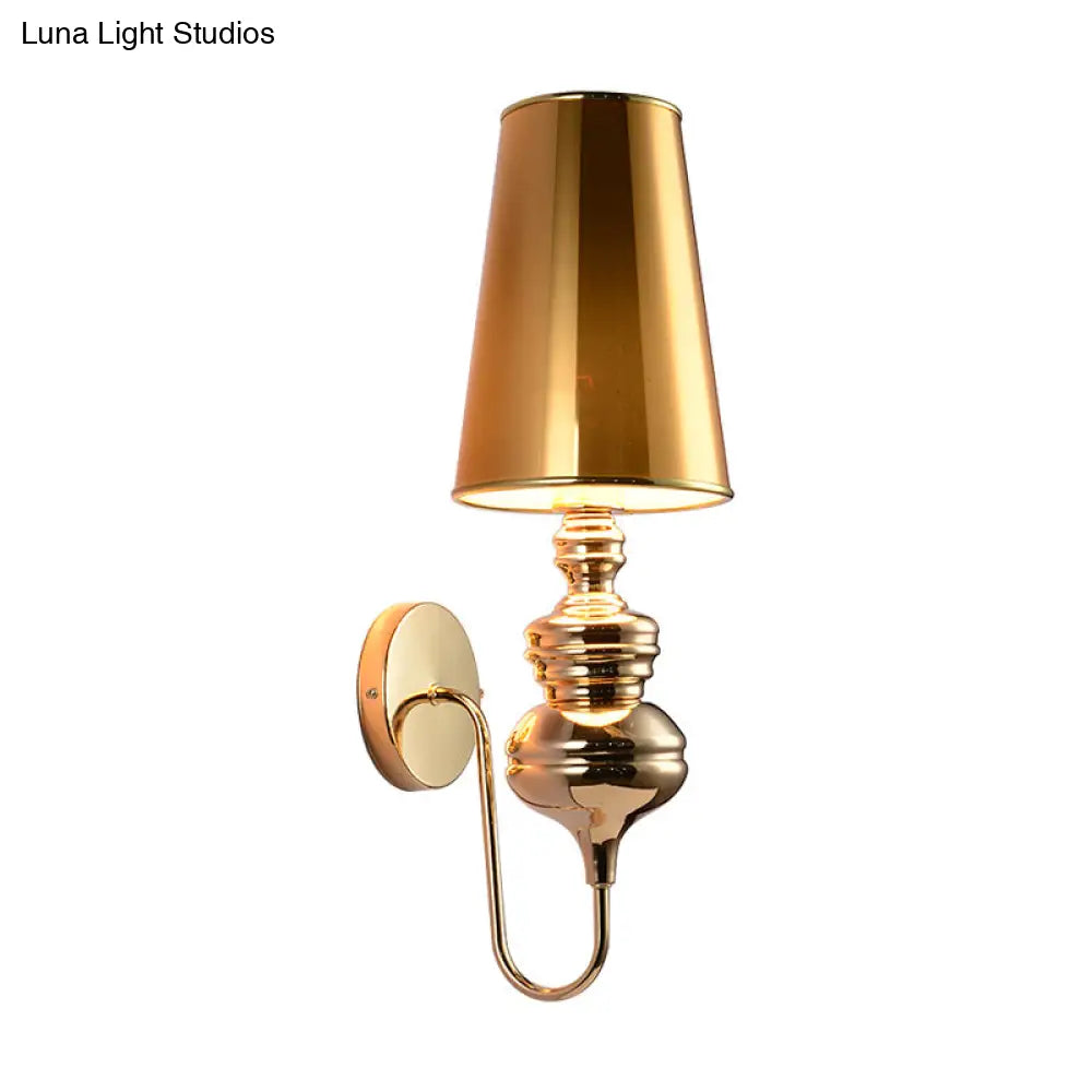 Contemporary Fabric Barrel Wall Mount Light - Bedroom Sconce (Black/Silver/White)