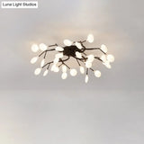 Contemporary Firefly Flush Mount Led Ceiling Light For Living Rooms