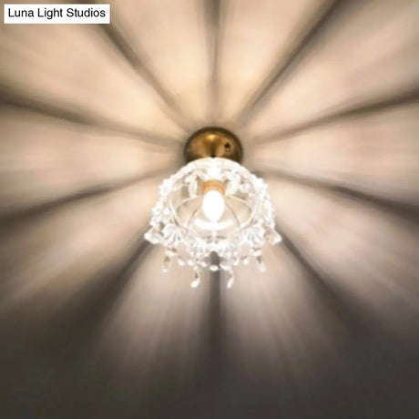 Contemporary Gold Glass Flower Pendant Ceiling Light - Elegant Suspended Lighting Fixture