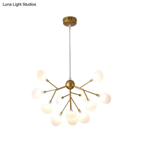 Contemporary Led Acrylic Chandelier Pendant Light For Living Room