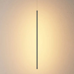 Contemporary Led Black Metal Pendant Light - Stylish Ceiling Suspension Lamp / Warm