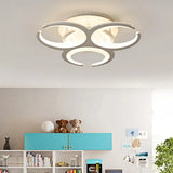 Contemporary Led Ceiling Mount Light: 19.5’/23.5’ Restaurant Ring | Acrylic White Flush / 23.5’