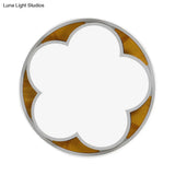 Contemporary Led Ceiling Mount Light For Kid’s Bedroom – Flat Blossom Design