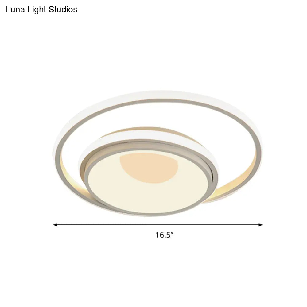 Contemporary Led Ceiling Mount Light For Nursing Rooms