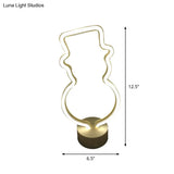 Contemporary Led Wall Night Light With Geometric White Design And Plastic Shade