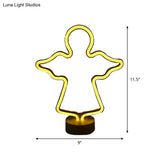 Contemporary Led Wall Night Light With Geometric White Design And Plastic Shade