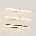 Contemporary Led Wall Vanity Sconce - Metal Design Stylish Bathroom Lighting Silver / 16 Warm