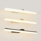 Contemporary Led Wall Vanity Sconce - Metal Design Stylish Bathroom Lighting Silver / 20 Warm