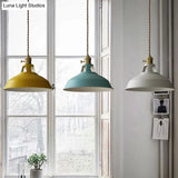 Contemporary Metal Barn Pendant Light Fixture For Restaurants
