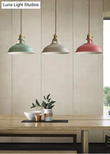 Contemporary Metal Barn Pendant Light Fixture For Restaurants