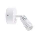Contemporary Metal Wall Mounted Led Sconce Light In Black/White - Warm/White