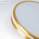 Contemporary Round Flush Mount Ceiling Light Fixture - Acrylic Ideal For Living Room