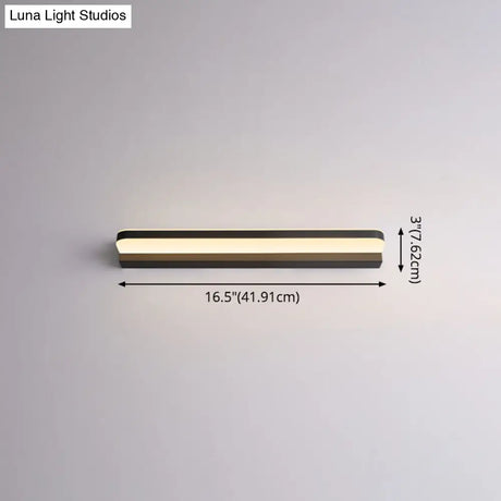 Contemporary Vanity Wall Lamp For Makeup - Bathroom Ambient Lighting