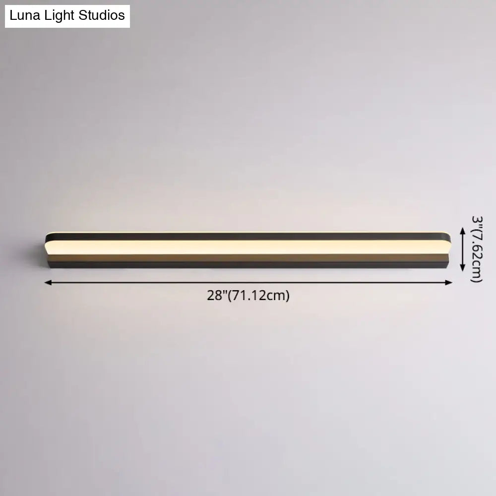 Contemporary Vanity Wall Lamp For Makeup - Bathroom Ambient Lighting