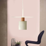 Copper Pendant Light - Modern Metal Cylindrical Design 8’/12’ Wide Hanging Lamp For Ceiling / 8’