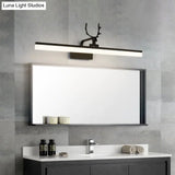Country Style Adjustable Led Vanity Mirror Light With Acrylic Design Wall Sconce Lighting