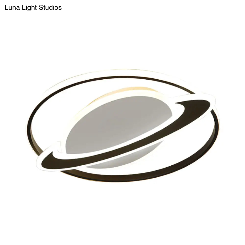 Creative Acrylic Led Flush Mount Ceiling Light For Boys’ Bedroom