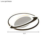 Creative Acrylic Led Flush Mount Ceiling Light For Boys’ Bedroom