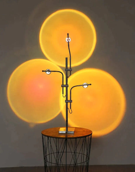Creative Background Wall Sunset Atmosphere Lamp Floor Lamps