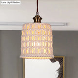 Creative Ceramic Suspension Light - Cafe Restaurant Hanging Basket Design