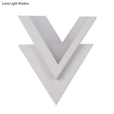 Customizable V-Shaped Led Sconce Light For Living Room And Bedroom