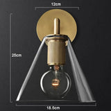 Darlene | Gold Wall Sconce D / 110V Wall Lamp